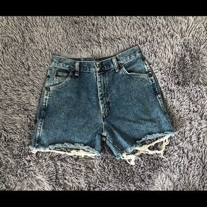 Wrangler High Waisted Shorts